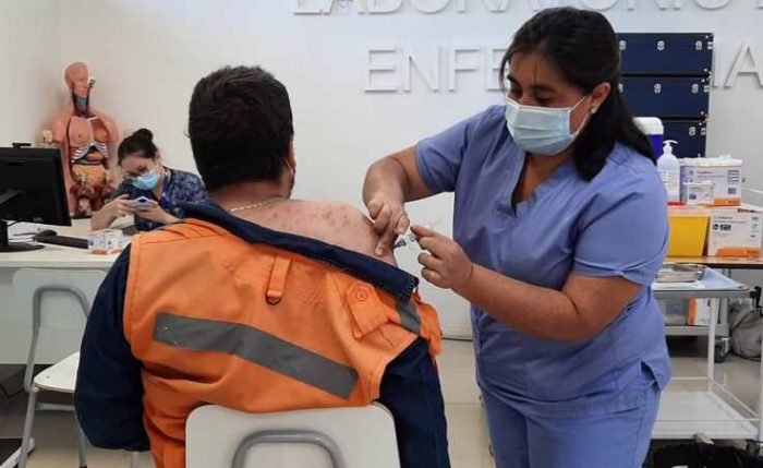 Graneros no suspende vacunación contra el Covid  a pesar de la cuarentena