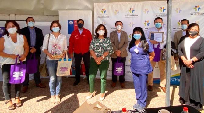 Autoridades homenajean y reconocen la labor de 3 mujeres con coraje de O’Higgins