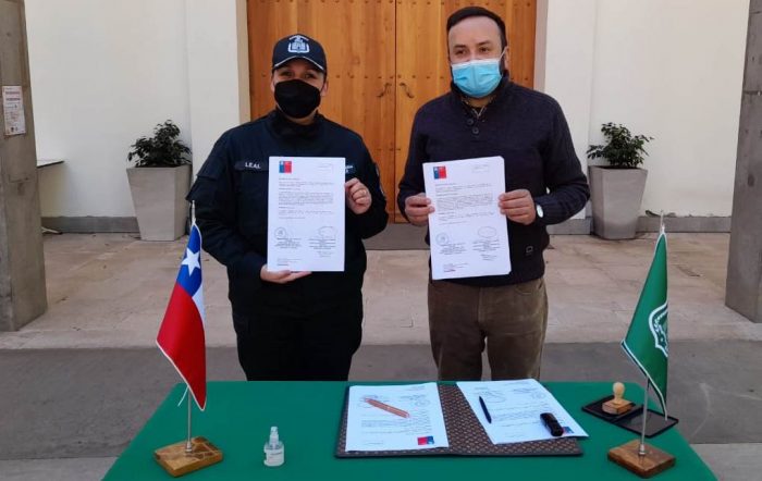 Parroquia Nuestra Señora del Rosario  firmó convenio de Prestación de Servicio en Beneficio de la Comunidad