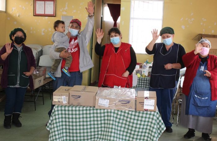 Agrosuper presente en comedores solidarios de Rancagua