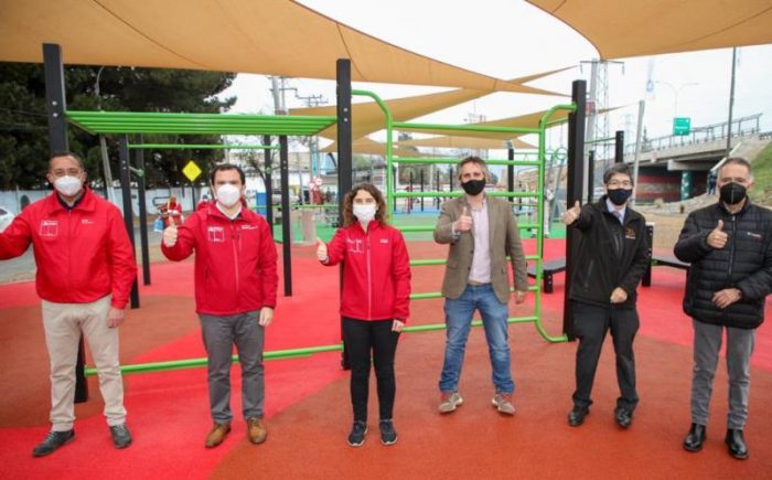 Inaugurada en Rancagua la primera Plaza Elige Vivir Sano del país