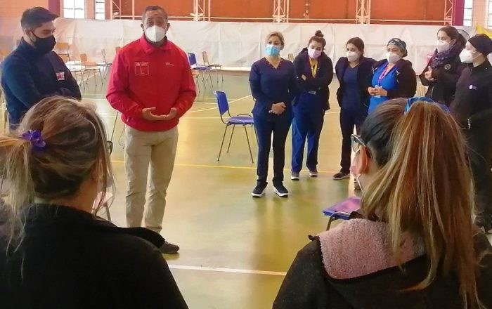 Ministerio del Deporte realiza pausa activa a trabajadores de la “Primera Línea”