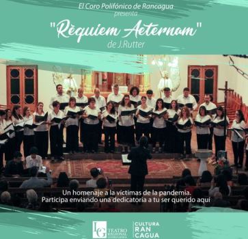 Preparan Concierto Coral en Homenaje a Víctimas de la Pandemia en O´Higgins