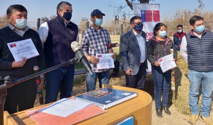 Municipalidad de Rancagua e INDAP entregaron incentivo de fortalecimiento productivo a 32 pequeños agricultores de la comuna