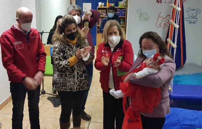 Municipalidad de Rancagua junto a Desarrollo Social inauguran dos espacios destinados al desarrollo integral de los niños de la comuna