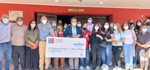 Agrupación “Feria Dominical Coinco” recibe 9 millones de pesos