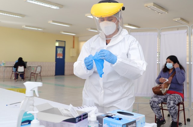 El Teniente entrega 35 mil test rápidos de antígenos para la comunidad de O’Higgins