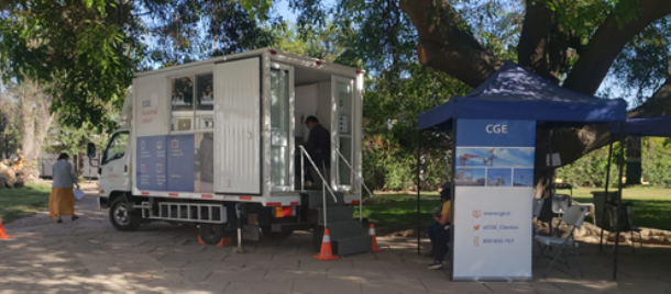 CGE atenderá con sucursal móvil en sector Lo Miranda de Doñihue