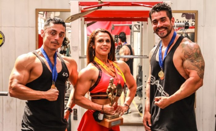 Atletas rancagüinos brillaron en torneos veraniegos de fisicoculturismo y fitness