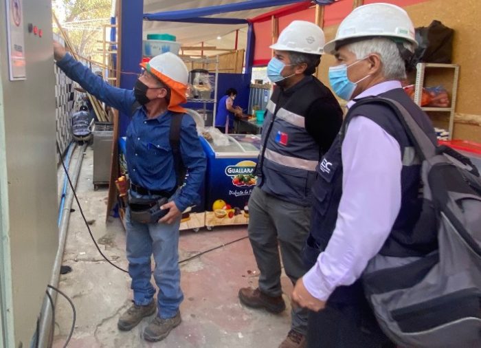 En Medialuna Monumental fiscalizan instalaciones previo al inicio del 73° Campeonato Nacional de Rodeo