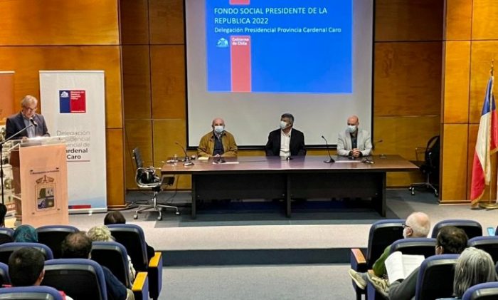 DPP de Cardenal Caro realiza capacitación del Fondo Social Presidente de la República en Pichilemu