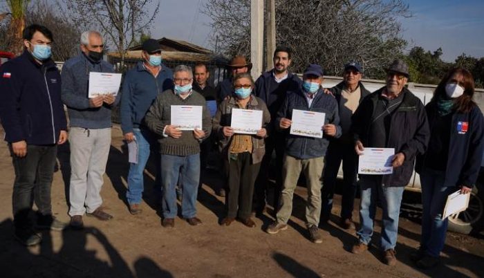 Apoyos a casi cinco mil productores agrícolas marcan  visita del director nacional de INDAP a O’Higgins