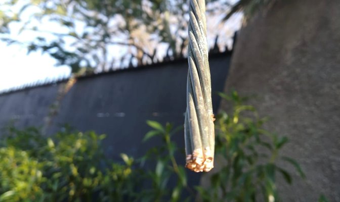 CGE registró un promedio de 3 robos diarios de cables eléctricos en Rancagua durante julio