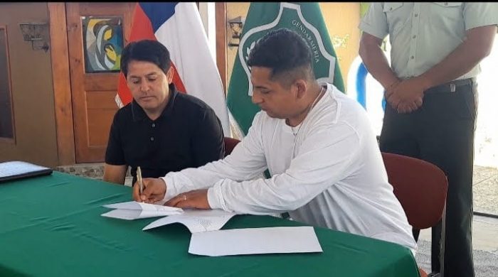 Gendarmería firmó convenio de colaboración con importante gremio panadero de O’Higgins