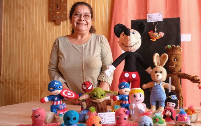 Una artesana que potenció su negocio gracias al programa Capital Emprendedor de Agrosuper