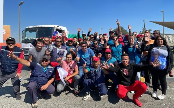 Rancagua apoya al sur de Chile