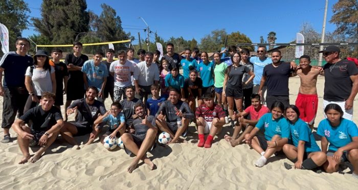 Lanzamiento primera fecha Campeonato Nacional de Footvolley