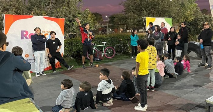 Inauguración de la primera escuela municipal de parkour