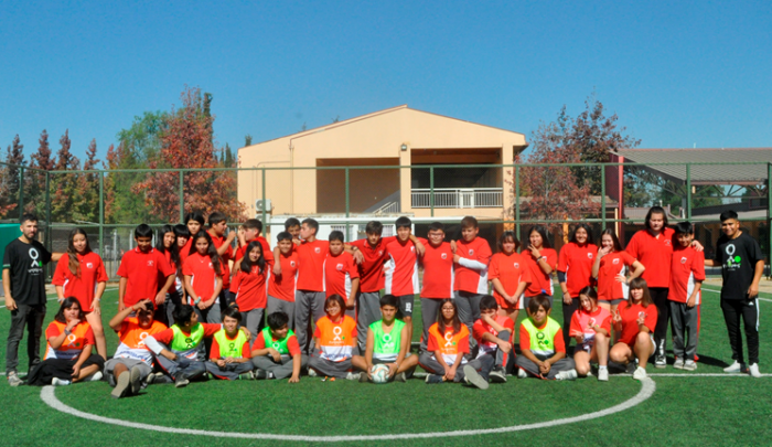 Agrosuper y Fútbol Más dan inicio al programa “Educando desde el juego y el deporte”