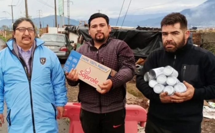 CDSC los desordenados apoyan a los damnificados