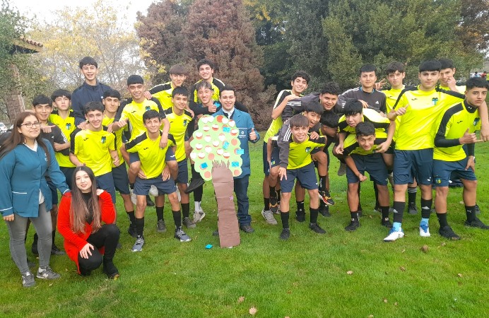 Estudiantes de Psicopedagogía realizan talleres para el fútbol joven de O’Higgins