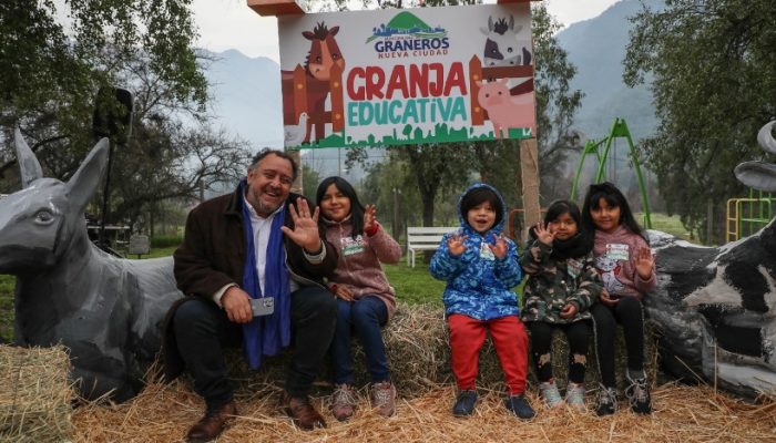 Más de mil niños de Graneros disfrutaron de Granja Educativa en vacaciones de invierno