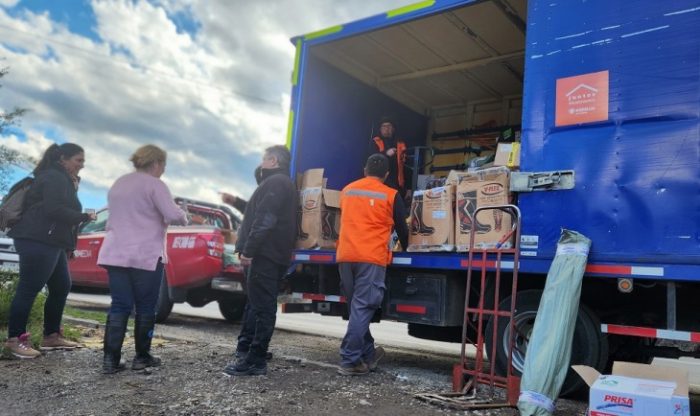 División El Teniente apoya a vecinos de Doñihue afectados por evento climático