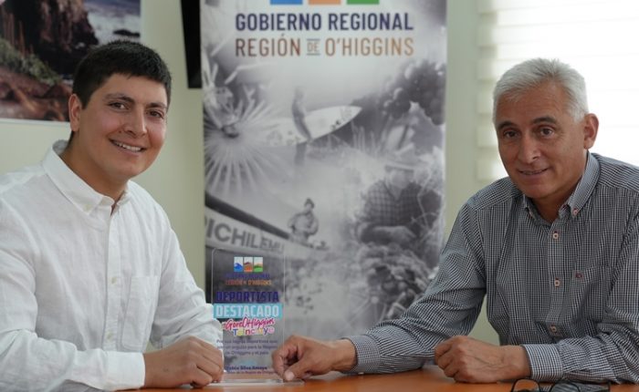 Es uno de los mejores del mundo: Gobernador Regional entrega reconocimiento a destacado esquiador paralímpico de O´Higgins