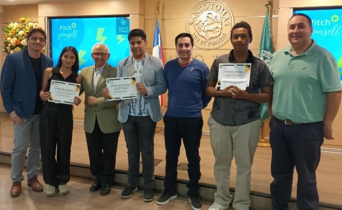 Estudiante de Olivar ganó la versión local del concurso “Pitch Yourself”