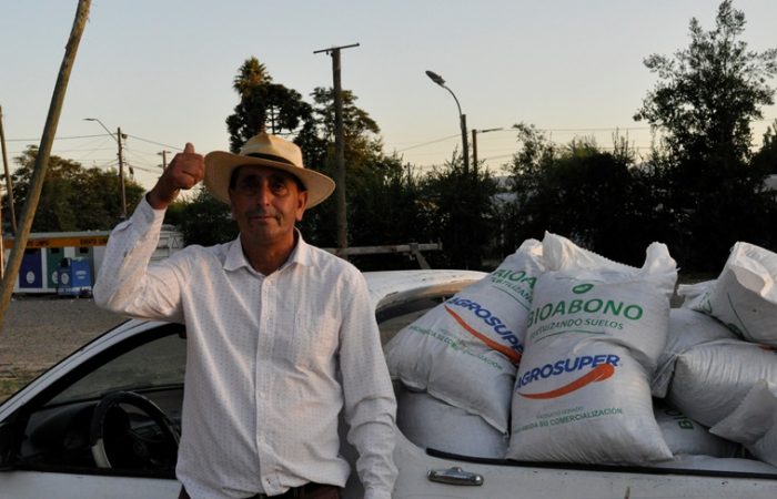 Más de 5.300 agricultores han sido beneficiados con la entrega de bioabono por parte de Agrosuper
