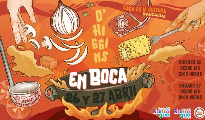Municipalidad de Rancagua te invita a disfrutar de la Feria Gastronómica ‘O’Higgins en Boca’