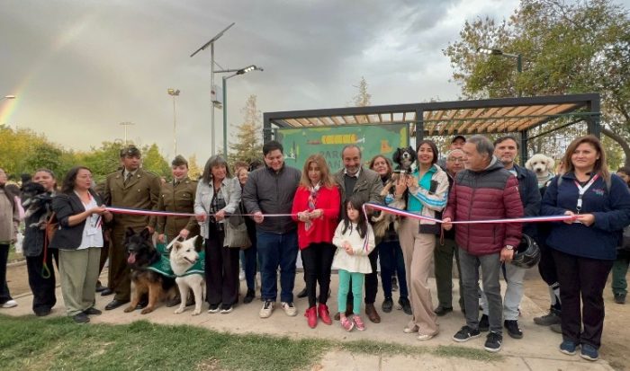 Municipalidad inaugura primer Parque Canino de Rancagua