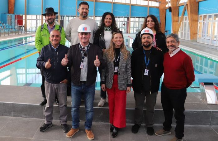 Comisión de Deportes del CORE conoció estado de avance de la Piscina Semiolímpica de Rancagua