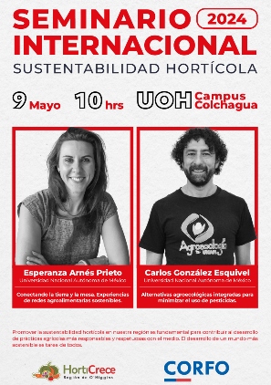 Seminario Internacional HortiCrece: Expertos internacionales analizan alternativas sustentables en horticultura