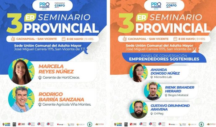 Pro O’Higgins invita a emprendedores de la provincia de Cachapoal a participar de seminario de emprendimiento e innovación