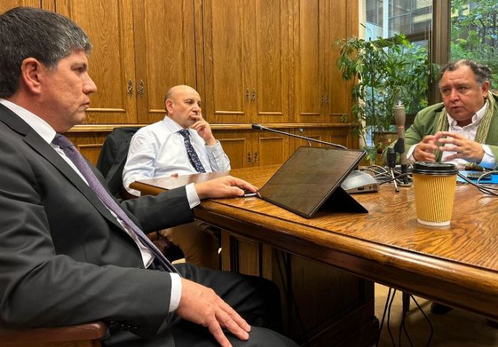 Alcalde Segovia se reúne con subsecretario de Interior para analizar seguridad en Graneros