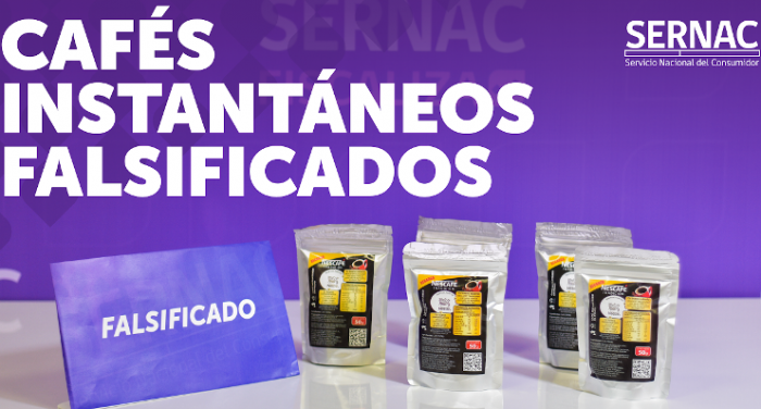 SERNAC alerta sobre falsificaciones de Nescafé
