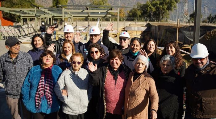 Ministra Javiera Toro visita obras del Centro Comunitario de Cuidados “Esperanza Dorada” de Rancagua