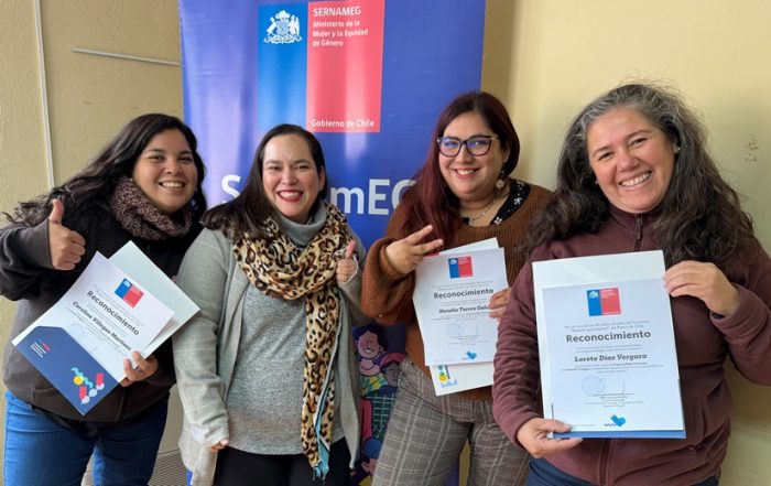 Tres usuarias de SernamEG O’Higgins premiadas por “Mujeres que Inspiran” del Banco de Chile