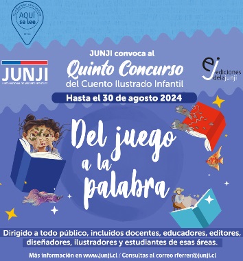 JUNJI convocó a su quinto concurso del Cuento Ilustrado Infantil