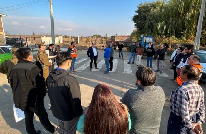 Alcalde de Graneros encabezó reunión de coordinación por frente de mal tiempo