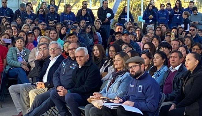 Presidente Gabriel Boric entrega 250 viviendas en San Vicente