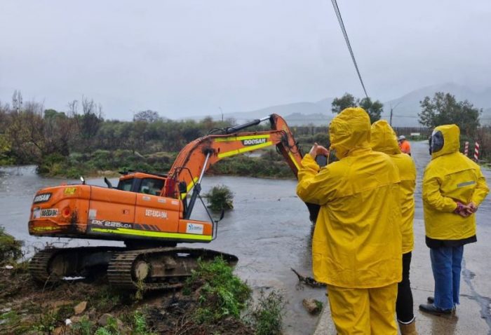 División El Teniente despliega ayuda a comunas de O´Higgins para prevenir daños por frente climático