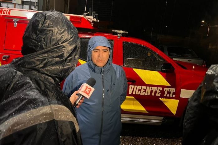 Delegado de O’Higgins coordina evacuación de 795 personas en Millahue