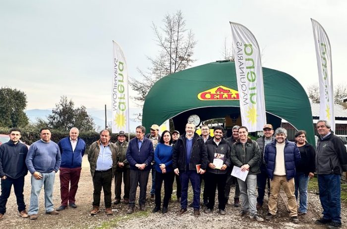 Programas de CORFO permitieron mejorar la eficiencia y optimización del recurso hídrico en agricultores de O’Higgins