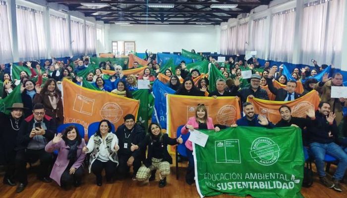 79 establecimientos educacionales del valle central de O´Higgins recibieron su certificación ambiental y forman parte de la red SNCAE
