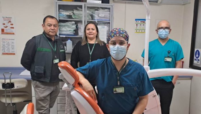 Con nuevo sillón dental Policlínico Regional amplía su atención a funcionarios y sus cargas