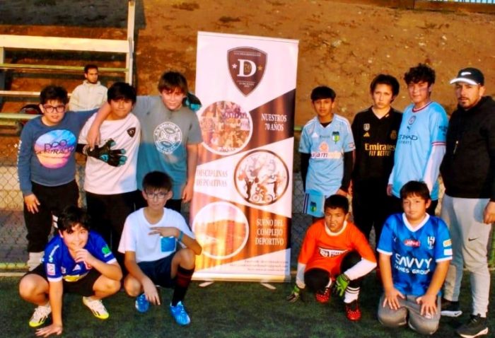 Regresó la escuela gratuita de fútbol “CDSC Los Desordenados”