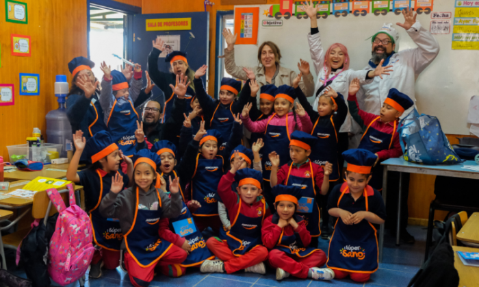 Programa “Súper Sano” de Agrosuper incorpora nuevos contenidos para promover la vida saludable en los colegios