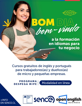 SENCE y Open English abren cursos gratuitos de inglés y portugués